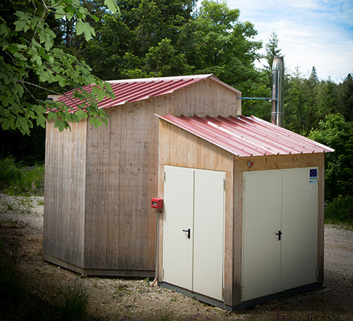 microchaufferie au bois